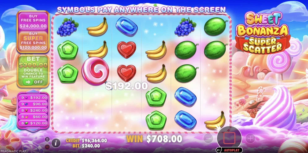 Sweet Bonanza Super Scatter Slot