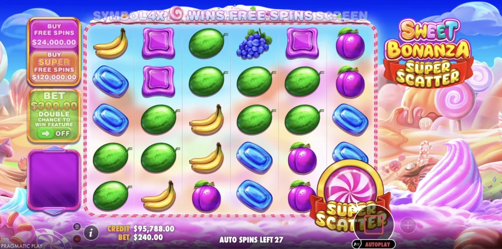 Sweet Bonanza Super Scatter Slot